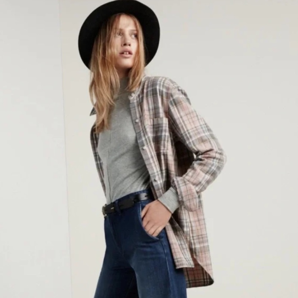Madewell Ex-Boyfriend Shirt in Camden Plaid